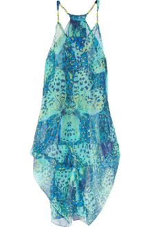 Matthew Williamson Embellished Silkmousseline Dress - Lyst