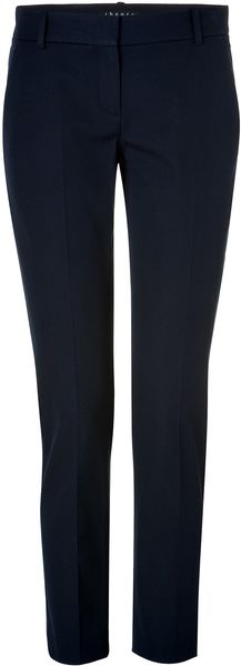 Theory Testra Pants in Deep Navy - Lyst