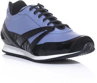 Balenciaga Metallic Leather Trainers - Lyst