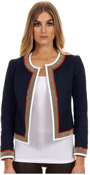 DSquared2 Boxy Trimmed Jacket - Lyst