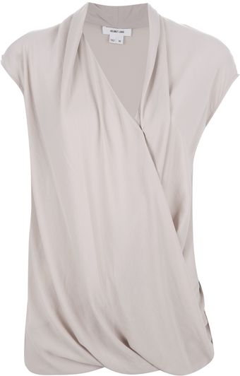 Helmut Lang Cross Over Front Top - Lyst