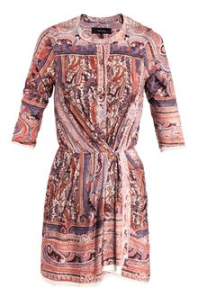 Isabel Marant Maryloe Mankolam-Paisley Jersey Dress - Lyst