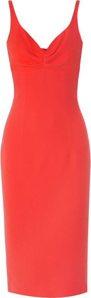 L'Wren Scott Stretchcrepe Midi Dress - Lyst