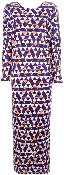 Saloni Lara Long Dress - Lyst