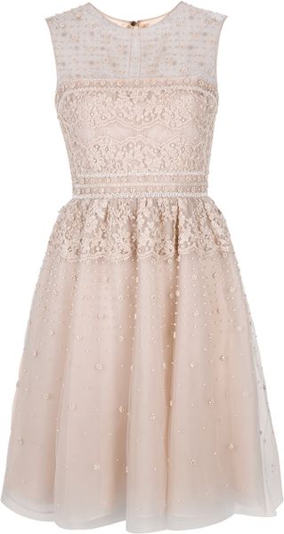Valentino Sheer Dress - Lyst
