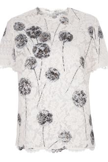 Valentino Lace Blouse - Lyst