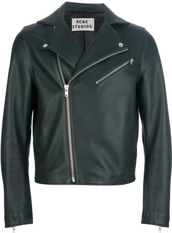 Acne Gibson Biker Jacket - Lyst