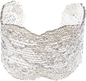 Aurelie Bidermann Honeycomb Lace Cuff - Lyst