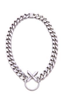 Luv Aj Crystal Cross Necklace - Lyst