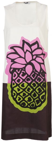 Moschino Pineapple Dress - Lyst