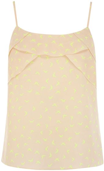 Oasis Fluro Bird Cami - Lyst