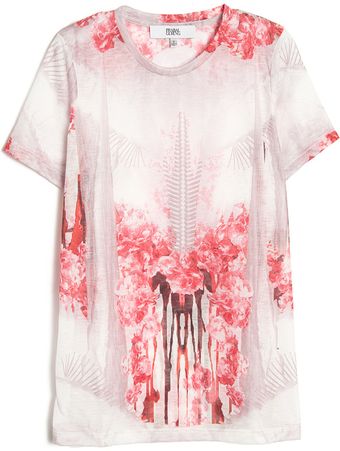 Prabal Gurung Floral Print Tee - Lyst