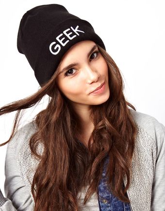 Asos Asos Geek Beanie - Lyst