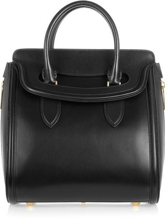Alexander McQueen The Heroine Leather Tote - Lyst