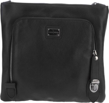 dolce and gabbana mens messenger bags