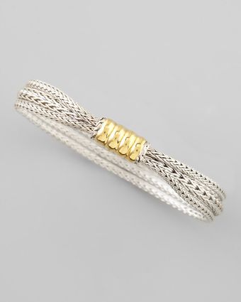 John Hardy Bedeg Goldstation Bracelet - Lyst