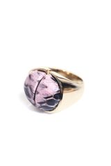 Nina Ricci Watersnake and Metal Ring