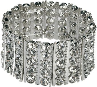 Oasis Sparkle Stretch Bracelet - Lyst
