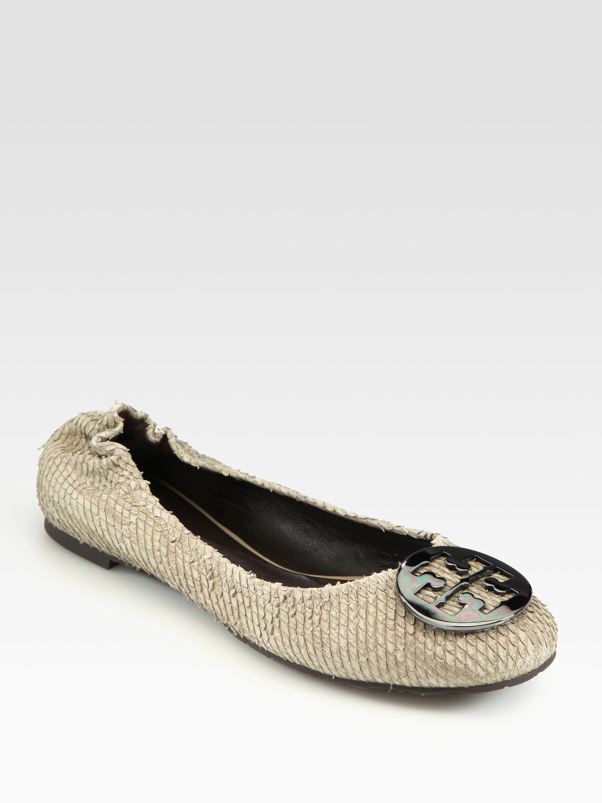 tory burch beige flats