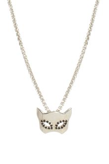Zoe & Morgan Tiga Mask Pendant Necklace - Lyst