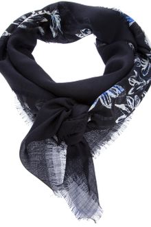 Balenciaga Printed Scarf - Lyst