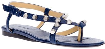 Balenciaga Studded Sandal - Lyst