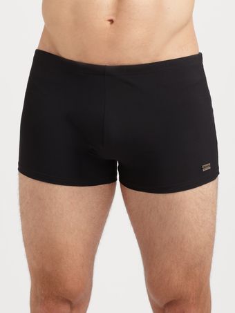 Boss Black Oyster Swim Shorts - Lyst