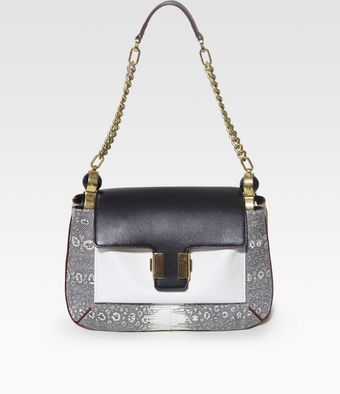 Chloé Amelia Bijoux Mixedmedia Small Shoulder Bag - Lyst