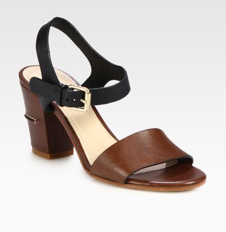 chloe soft tan sandals