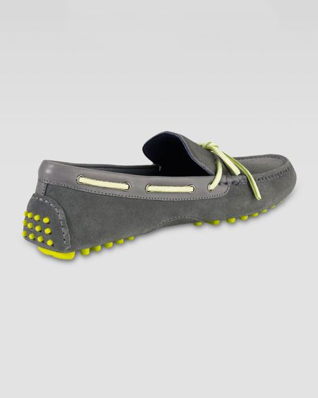 cole haan grey and yellow