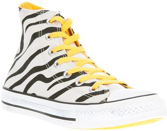 Converse Printed High Top Trainer - Lyst