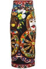 Dolce & Gabbana Printed Skirt