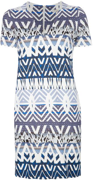 Etro Printed Dress - Lyst