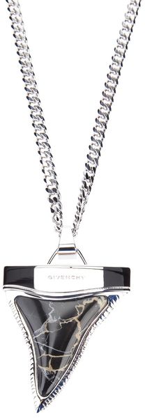 Givenchy Shark Tooth Necklace - Lyst