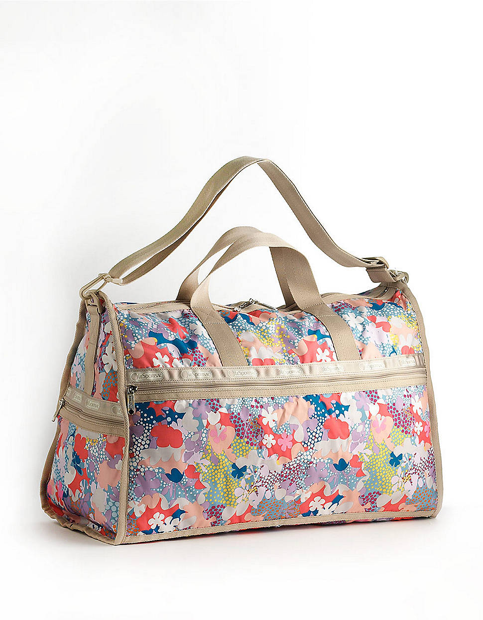 Lesportsac Confetti Flower Large Weekender Bag in Floral (confetti