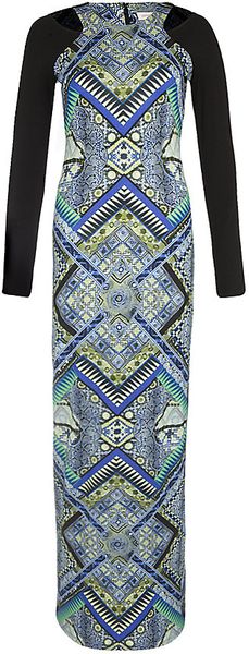 Matthew Williamson Printed Maxi Dress - Lyst