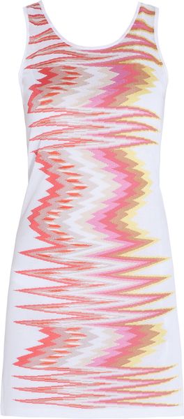 Missoni Knitted Zz Lurex Dress - Lyst