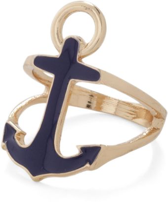 ModCloth Anchor Your Style Ring - Lyst