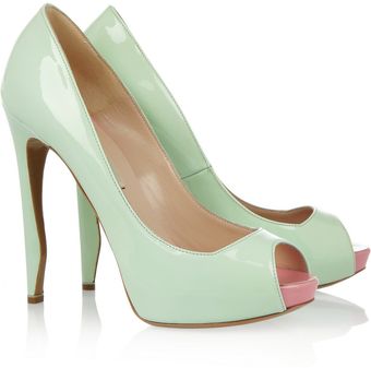 Nicholas Kirkwood Patent Leather Pumps - Lyst