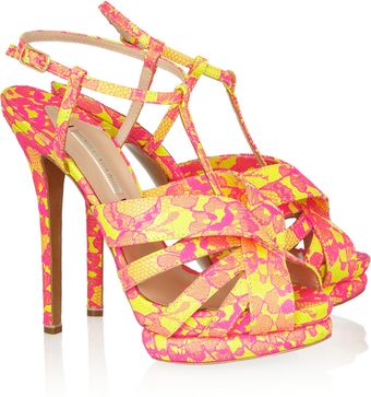 Nicholas Kirkwood Lace Sandals - Lyst