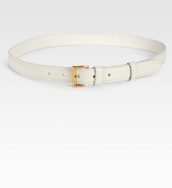 Prada Leather Belt - Lyst