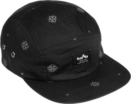 stussy 5 panel cap