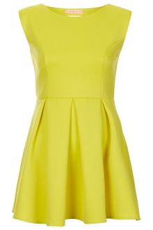 Topshop Scoop Back Skater Dress By Oh My Love - Lyst