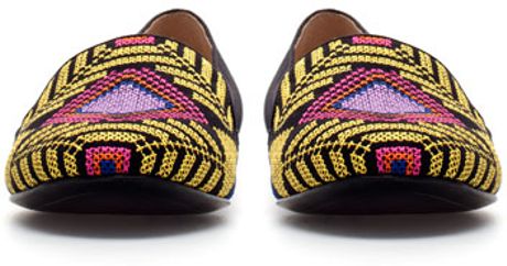 Zara Multicolored Slipper in Multicolor (two-tone) - Lyst