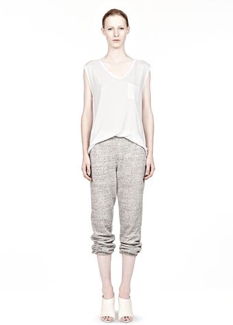 Alexander Wang Nep French Terry Sweatpants - Lyst