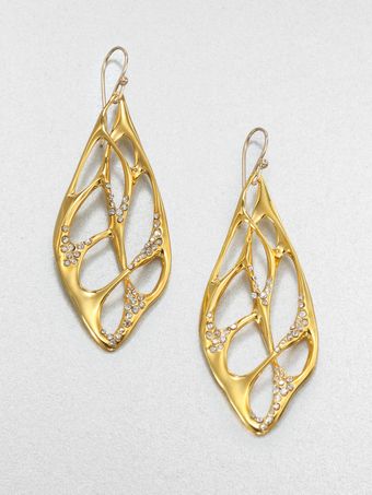 Alexis Bittar Sparkle Web Drop Earrings - Lyst