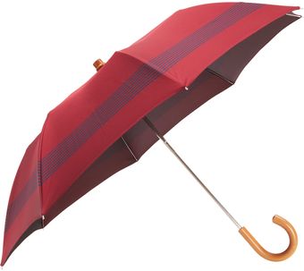 Barneys New York Bold Stripe Umbrella - Lyst
