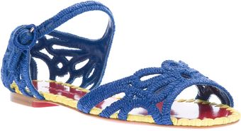Dolce & Gabbana Ankle Strap Sandals - Lyst