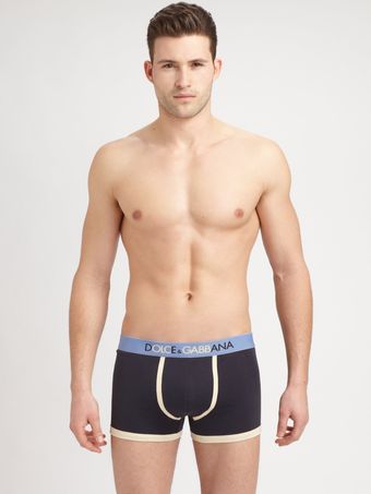 Dolce & Gabbana Logo Boxer Briefs - Lyst