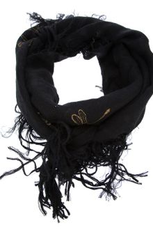 Gucci Floral Print Scarf - Lyst